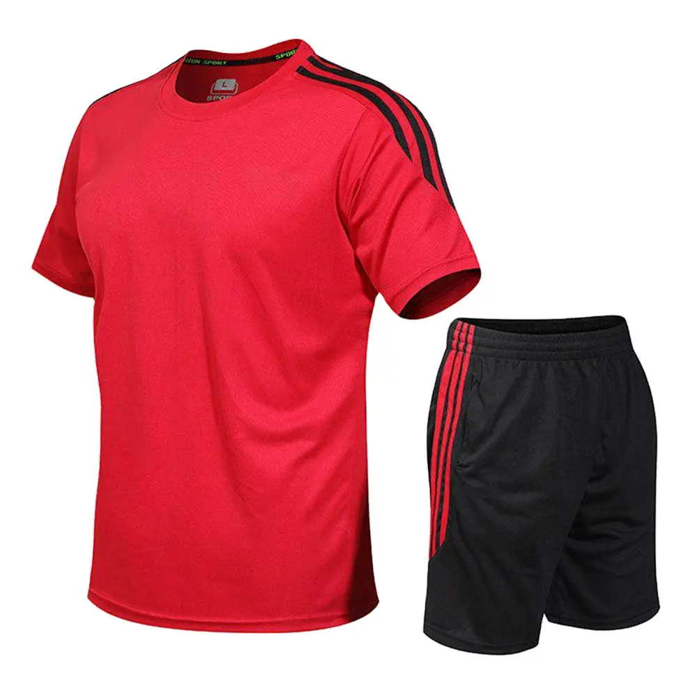 sports uniforms soccer jersey drop shipping football shirt football kit football jersey set Custom logo