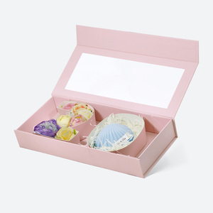 Boîte à rabat magnétique F3, boîte cadeau pour maman, emballage pour la Saint-Valentin, boîte de rangement pliable, ensemble de boîtes vides - Product Image 6