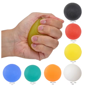 Ballon de fitness jaune en EPP de 65 mm, portable, pour l'entraînement corporel - Product Image 3