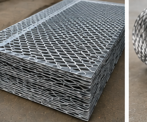 Grillage métallique expansé en aluminium pour clôture de sécurité et cloisonnement, grille en aluminium expansé haute sécurité à mailles losangées - Product Image 5