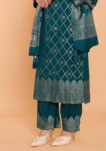 Vêtements ethniques indiens en gros Safaa DILKASH, robe d'hiver pour femmes, tissu non cousu, salwar kameez et dupatta - Product Image 4