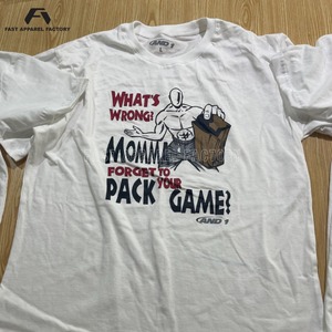 T-shirt Hallelujah avec logo et style personnalisés, confectionné en tissu de coton doux et respirant, léger, durable, confortable, avec des coutures solides. - Product Image 6