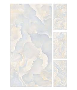 Carrelage en porcelaine polie Onyx First Choice OSWALD CHOCO 24x48, surface brillante, carreaux vitrifiés, appartement moderne, céramique Novac - Product Image 3