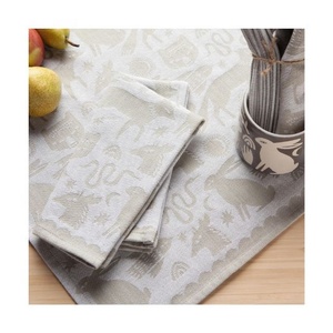 Multi Colour Jacquard Printed High Quality Organic Kitchen Cotton Casual Napkins for Wedding Dinner Restaurant Eco Friendly - Product Image 6