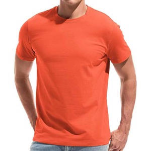 เสื้อยืดคอกลมแขนสั้นผู้ชายผ้าฝ้ายแท้ 100% แบบ OEM สั่งทำพิเศษ สีทูโทนด้านหน้า ระบายอากาศได้ดี แห้งเร็ว ทรงปกติ เหมาะสำหรับออกกำลังกาย - Product Image 2