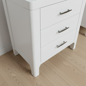 Mesa de Centro Moderna con 3 Cajones, MDF de Acacia, Chapa de Acacia, Marca KP, 1 Año de Garantía - Muebles de Salón, Mesa Auxiliar/Mesita de Noche - Product Image 4