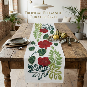 Luxury Modern <b>Table</b> <b>Runner</b> for Dining <b>Table</b> | Premium Decorative Fabric <b>Table</b> <b>Runner</b> | Elegant Home Wedding <b>Table</b> Decor Quality - Product Image 2