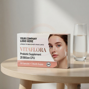 Cápsulas Probióticas para Mujeres, 20 Mil Millones de UFC, Suplemento de Apoyo Vaginal y Digestivo, Marca Privada OEM, Hecho en India, Modelo AE-WPC-001 - Product Image 4