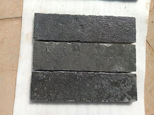 Piedra caliza negra Andhra de superficie natural, elegante revestimiento de suelo, piedra caliza negra exclusiva de alta calidad, piedra arquitectónica de larga duración. - Product Image 6