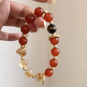 Bracelet en perles, bijoux en pierres précieuses pour la guérison énergétique, style romantique pour femmes - Product Image 1