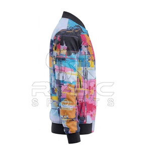 Trendy Street Inspired Men Sublimation Varsity <b>Jackets</b> Suitable For Travel Recreation And Casual Activities Men's <b>Jackets</b> - Product Image 3