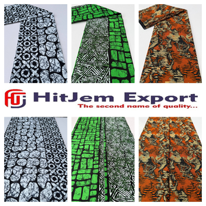 Tissu en Coton Imprimé Wax Africain Personnalisé de Tanzanie pour Robes – Textile de Mode Quotidienne – Fournisseur de Fabrication OEM - Product Image 4