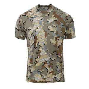Performance Men's Camouflage Hunting Baselayer Breathable Tactical Short Sleeve T-Shirt Quick Dry Moisture Wicking Outdoor Gear - Product Image 6