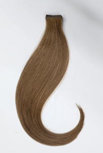 Extensiones de Cabello Adhesivas Lisas Marrón Cabello Humano Trama Única Doble Capa Puntas Completas 36 Pulgadas - Product Image 3