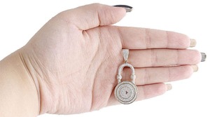 Pendentif vintage en moissanite, diamant jaune massif, bijoux hip-hop pour mariages, fêtes et cadeaux, à prix de gros - Product Image 2