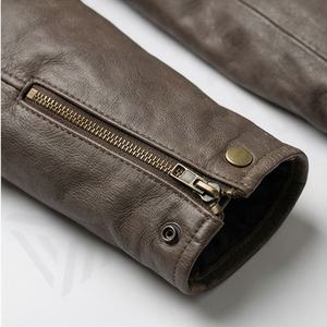 Veste de moto à manches longues à prix raisonnable, en vente, avec logo personnalisé, couleur unie sur mesure. - Product Image 6