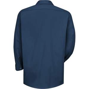 Camisa de Trabajo de Algodón Personalizada para Hombre, Color Rojo - Product Image 2