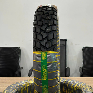 ยางมอเตอร์ไซค์แบบไม่มียางใน KUMA K525 รุ่นใหม่ ประสิทธิภาพการยึดเกาะสูง ลายดอกยางลึก กันลื่น ขนาด 110/90-16 สำหรับขับขี่ออฟโรด/ทางลูกรัง - Product Image 1