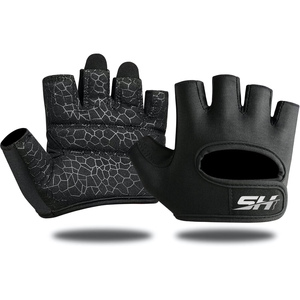 Professional Weightlifting Fingerless Gloves with Neoprene Palm Absorbing Neoprene Gym Gloves for Workout Wear Fitness Gloves - Product Image 1