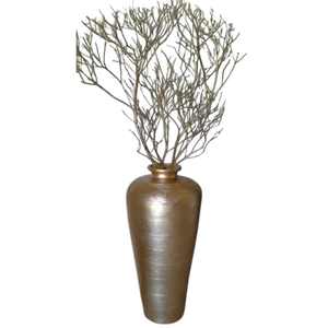 Maceta de Metal Galvanizado Rústica para Jardín Exterior con Narcisos y Plantas Verdes, Maceta Decorativa de Metal para Piso - Product Image 6