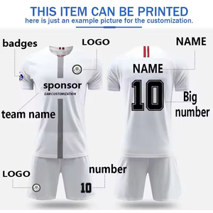 High Quality Soccer Jersey Set with Custom Printing Options - Product Image 2