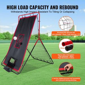 2-in-1 chuyển đổi hitter Pitch thiết bị đào tạo 3.5x4.5 ft bóng chày & softball <span class=keywords><strong>rebounder</strong></span> <span class=keywords><strong>Net</strong></span> - Product Image 5