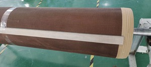 สายพานลำเลียงแบบตาข่ายไฟเบอร์กลาสเคลือบ PTFE สำหรับเครื่องอบแห้งเกรดอาหารไม่ติด - Product Image 3