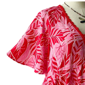 Vestido midi estampado para mujer con lazo en la cintura, vestido de moda - Product Image 4
