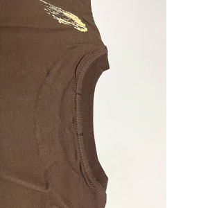 Men's Vintage 100% Cotton <b>T</b>-Shirt Oversized Crew Neck Solid Slight Stretch Knit Fabric Casual Weekend Loose Top Eco-Friendly - Product Image 6