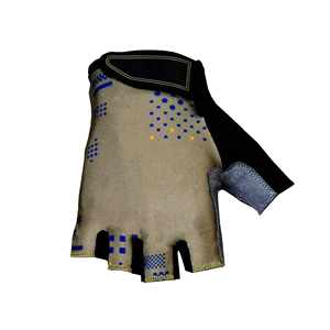 Gants de cyclisme sur route avec paume en gel respirante, demi-doigts, anti-vibration, pour fitness et équitation, personnalisables OEM - Product Image 4