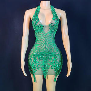 Bodycon Skirt Set, New Sexy Hottie Spaghetti Strap Crop Top Set for Party Clubwear, <b>Custom</b> OEM/ODM - Product Image 2