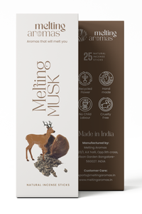 Encens religieux en bâtonnets de bambou MELTING MUSK - Product Image 2
