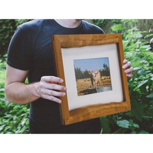 Wholesale Handmade Natural Wood Photo <b>Frame</b> Rectangular Rustic <b>Wall</b> Mount Horizontal Orientation - Product Image 2
