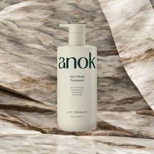 Anok Airy 400ml Loción de tratamiento húmedo Productos veganos para el cuidado del cabello para mujeres Aminoácido de fragancia lujosa para brillo refrescante - Product Image 3