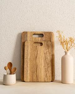 Planche à découper de cuisine en bois, de forme rectangulaire pour 3 finitions 1 pièce - Product Image 6