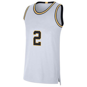 Maillot de basket-ball de qualité supérieure, impression personnalisée du logo, du nom et du numéro, uniforme d'équipe en gros, maillot en mesh à séchage rapide, fabricant OEM, maillots pour hommes - Product Image 2