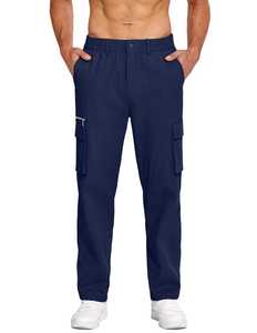 High Quality men's <b>pants</b> Formal Knitted Casual Plus Size <b>Pants</b> for <b>wool</b> Blend Warm Men's Jogger Sweatpants with side pockets - Product Image 1