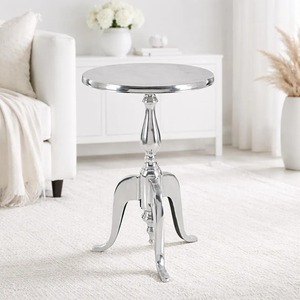 Mesa Auxiliar de Metal Más Vendida, Mesa Decorativa para Interiores Modernos, Sala de Estar y Oficina, Disponible al Mejor Precio - Product Image 5