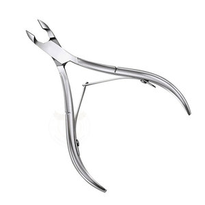 Coupe-ongles en acier inoxydable de haute qualité pour pédicure, coupe-cuticules pour doigts et orteils - Product Image 1