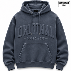 Sudadera con Capucha de Invierno Tridimensional 3D con Logotipo Personalizado, 100% Algodón, Estilo Urbano, Talla Grande, Calidad Premium - Product Image 3