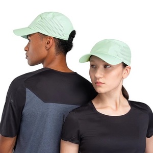 Factory Wholesale Plain 5 Panel Hat Breathable Waterproof Mesh Fabric Quick Dry Polyester Sports <b>Hiking</b> Camp Custom Unisex <b>Cap</b> - Product Image 6