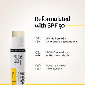 Baume à lèvres éclaircissant Deconstruct pour lèvres foncées |   SPF 50 |   Éclaircit les lèvres foncées et unifie le teint des lèvres |   4,2 g - Product Image 4