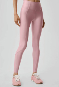 Leggings deportivos para mujer, cintura alta, transpirables, elásticos, para yoga, entrenamiento, correr, gimnasio, pantalones deportivos sin costuras para unisex. - Product Image 3