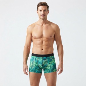 Boxers sublimés pour hommes en gros – Impression intégrale personnalisée, taille élastique, sous-vêtements confortables et performants - Product Image 1