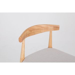 Mid Century Modern 24\" Counter <b>Stools</b> Solid Wood Upholstered <b>Seat</b> Wood Legs for Kitchen Island Dining Room Bar <b>Stool</b> Design - Product Image 5