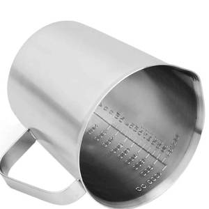Taza Medidora de Acero Inoxidable 18-8 Ecológica, Accesorios Duraderos, Fuente de Alimentación Manual, Instrumento Quirúrgico - Product Image 5