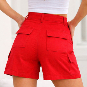 Pantalones Cortos Cargo de Alta Calidad para Mujer, con Cordón en la Cintura, Falda Cargo para Mujer, Moda Urbana, Pantalones Cortos Cargo para Mujer - Product Image 3