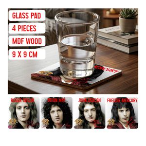 PACK DE MERCHANDISE QUEEN : Porte-clés, Plaque en Verre et Boîte Colorée Artisanale - Product Image 2