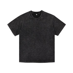 Camiseta de Diseñador de Moda, Estilo Vintage, Lavada con Ácido, de Alta Calidad, Nueva, para Hombre, Moderna, Holgada, Estampada - Product Image 5