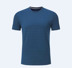 OEM Front Custom Quick Dry Plus Size Mens Short Sleeve Summer Sportswear Regular Fit Breathable Fitness Top 100% Cotton <b>Tshirt</b> - Product Image 2